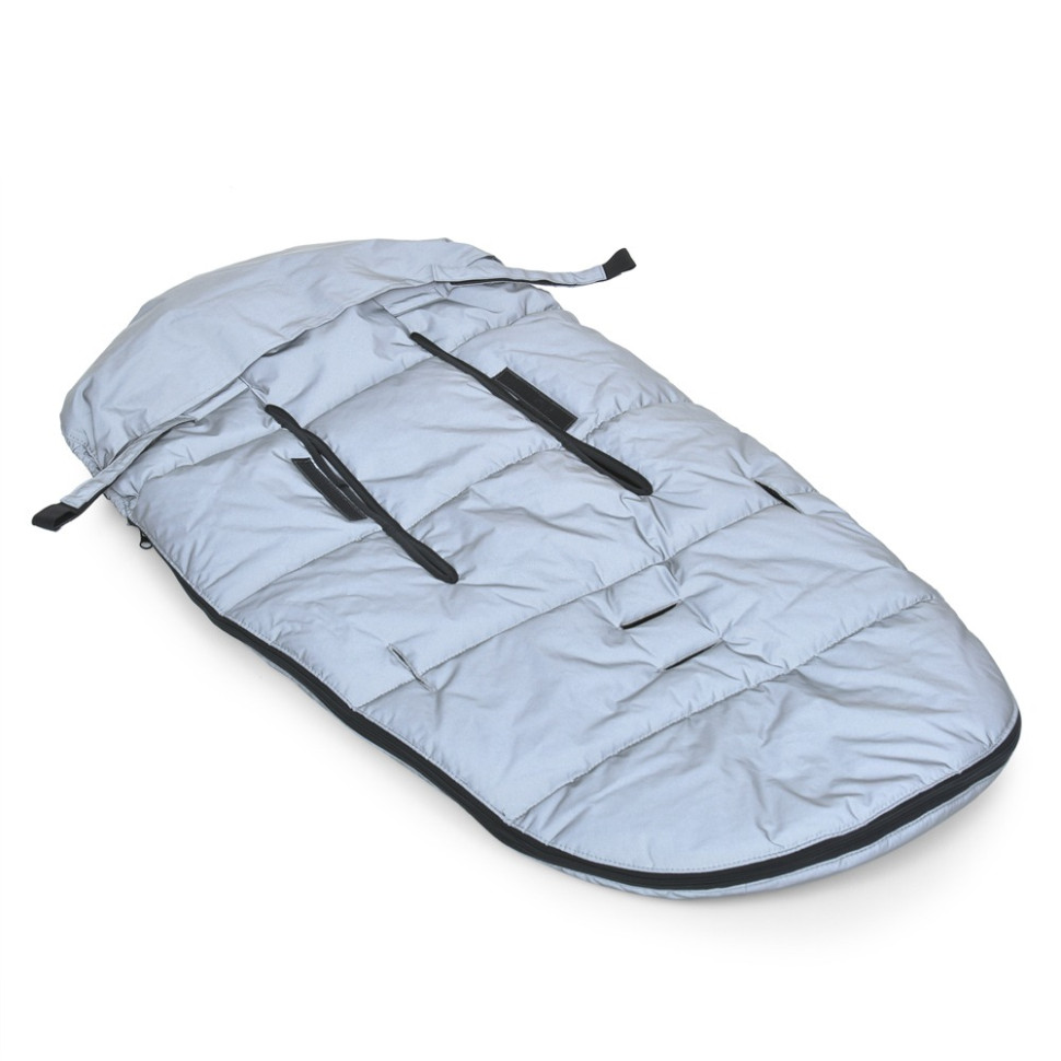 Конверт в коляску El Camino ME 1131 Footmuff Plus Reflective 100 х 53 см, застежки-молнии