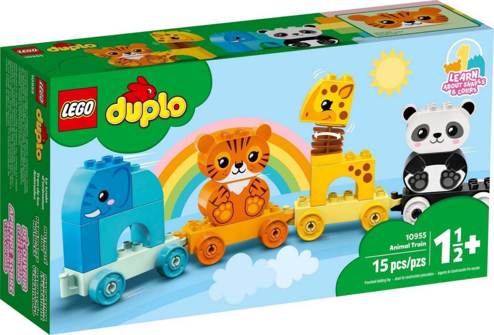 Конструктор LEGO DUPLO Потяг із тваринами 10955