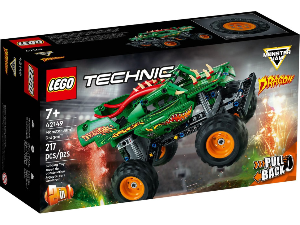 Конструктор LEGO Technic Monster Jam™ Dragon™ 42149