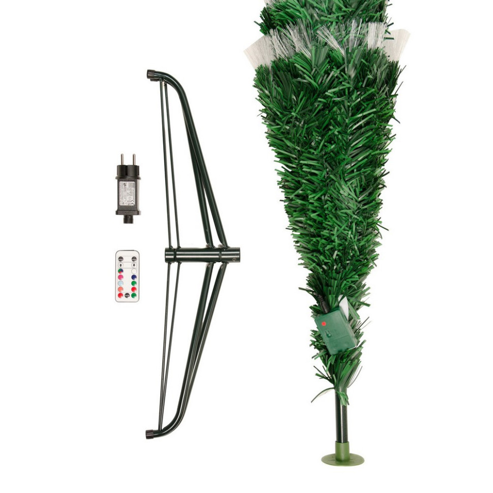 Ялинка декоративна зелена з фіброволокна Greenville Luca Lighting 8720362035183, 1.85 м