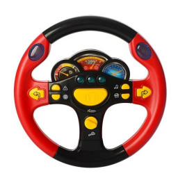 Музыкальная игрушка "Руль" Play Smart 7737 19 см (Красный)