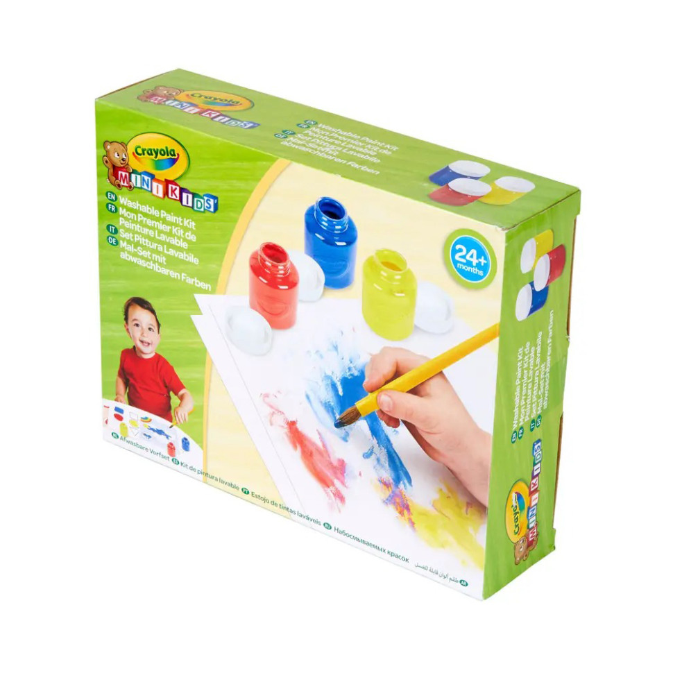 Набор для рисования красками Mini Kids Crayola 256698.006, 3 цвета