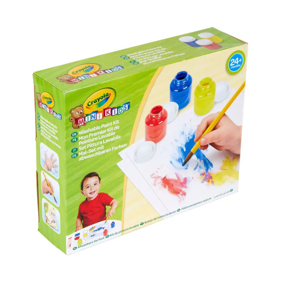Набор для рисования красками Mini Kids Crayola 256698.006, 3 цвета