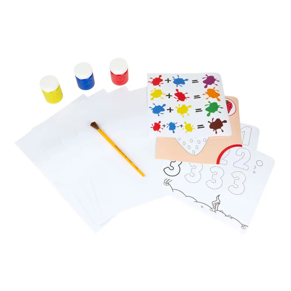 Набор для рисования красками Mini Kids Crayola 256698.006, 3 цвета
