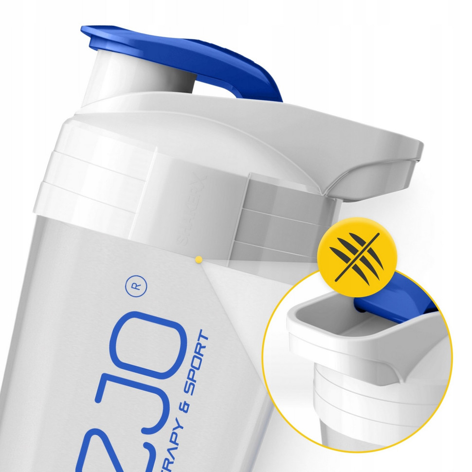 Шейкер спортивный Ultra 4FIZJO P-5905973407076 White/Blue 700 мл 