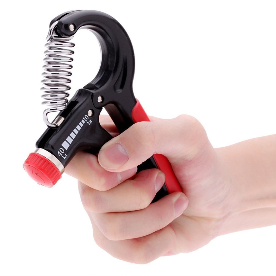 Эспандер кистевой с регулируемой нагрузкой Strength Grip PowerPlay PP_4323_Bl/Red 10-40 кг
