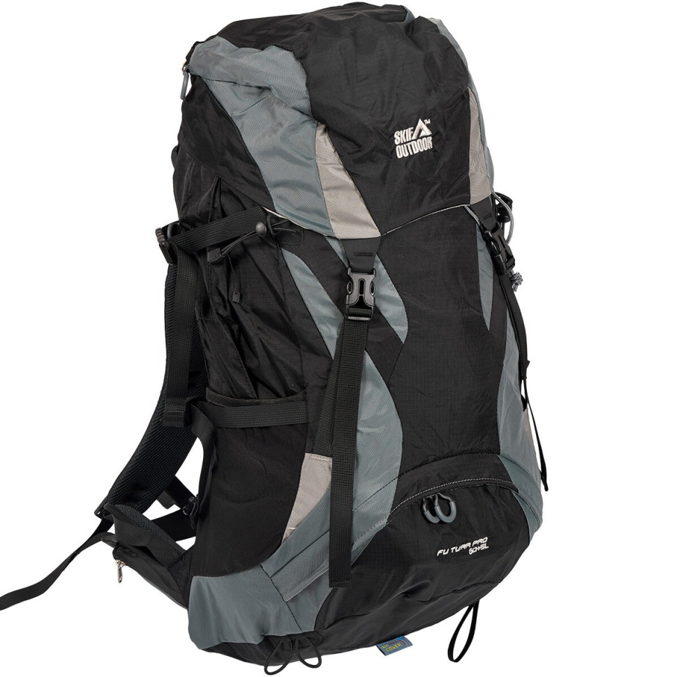 Рюкзак туристичний Futura Pro Skif Outdoor 9635B 65 л, black