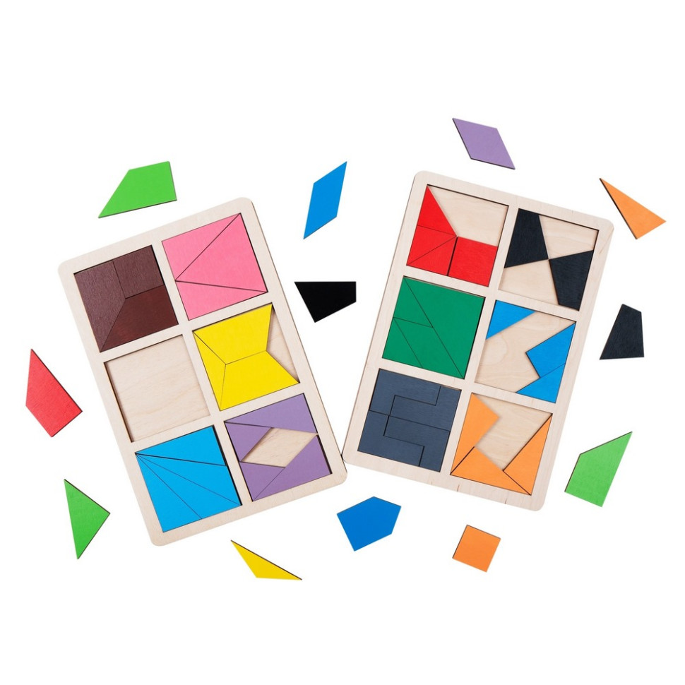 Детский деревянный Танграм 