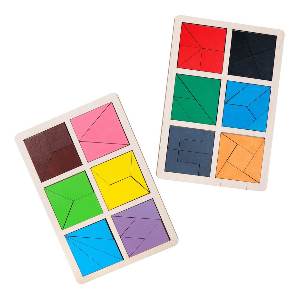 Детский деревянный Танграм 
