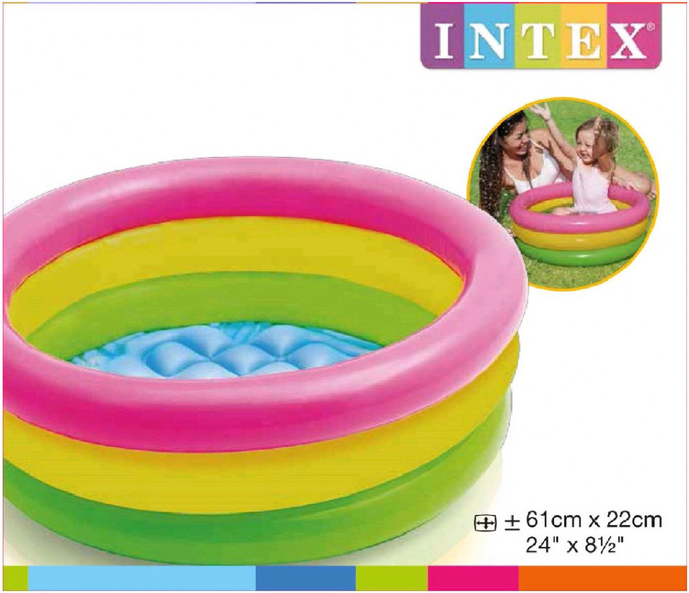 Детский надувной бассейн Intex 57107 Рассвет