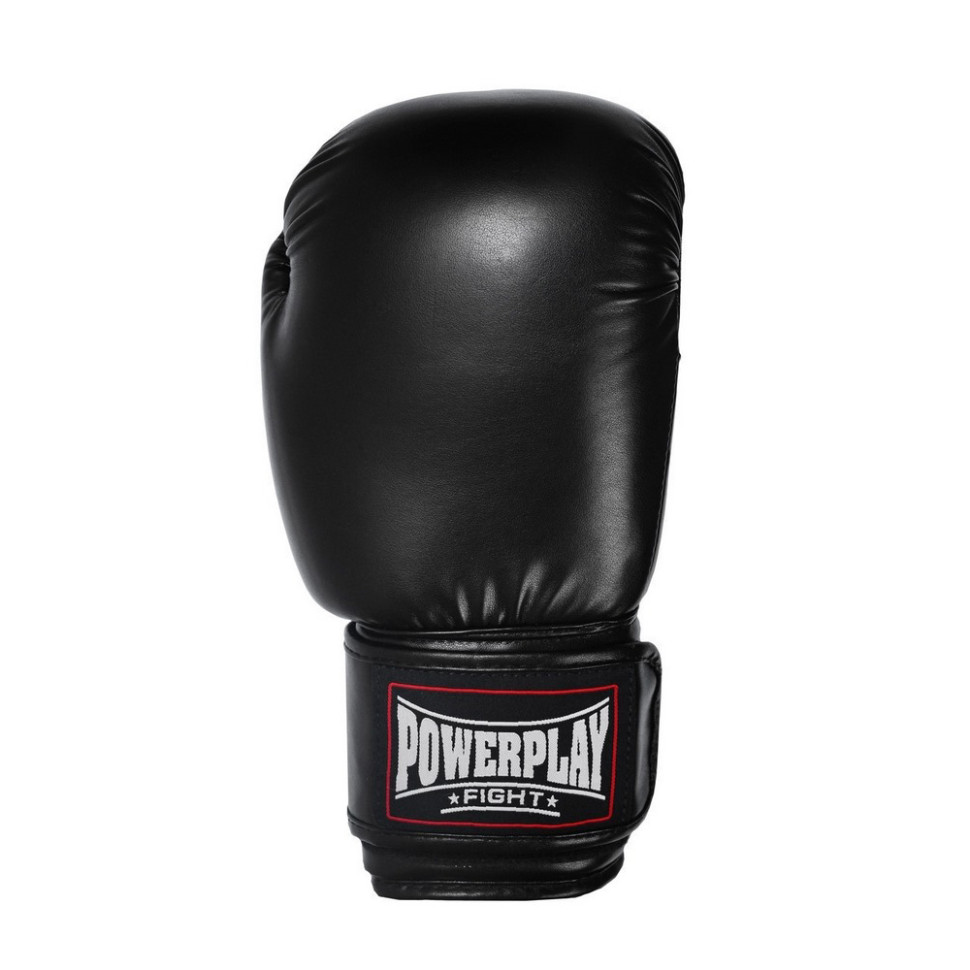 Боксерські рукавиці 3004 Classic PowerPlay PP_3004_12oz_Black, Чорні 12 унцій