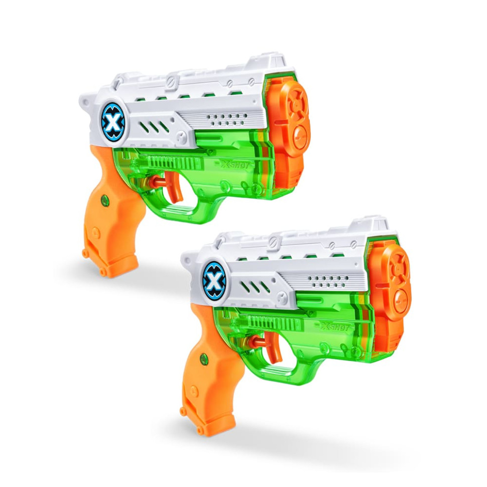 Набор водных бластеров X-Shot Fast Fill Nano Double Pack Zuru 56334R