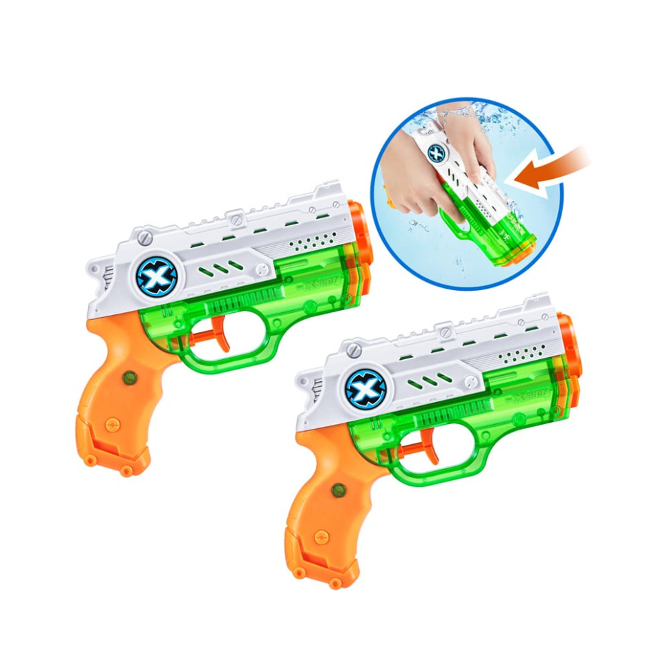 Набор водных бластеров X-Shot Fast Fill Nano Double Pack Zuru 56334R