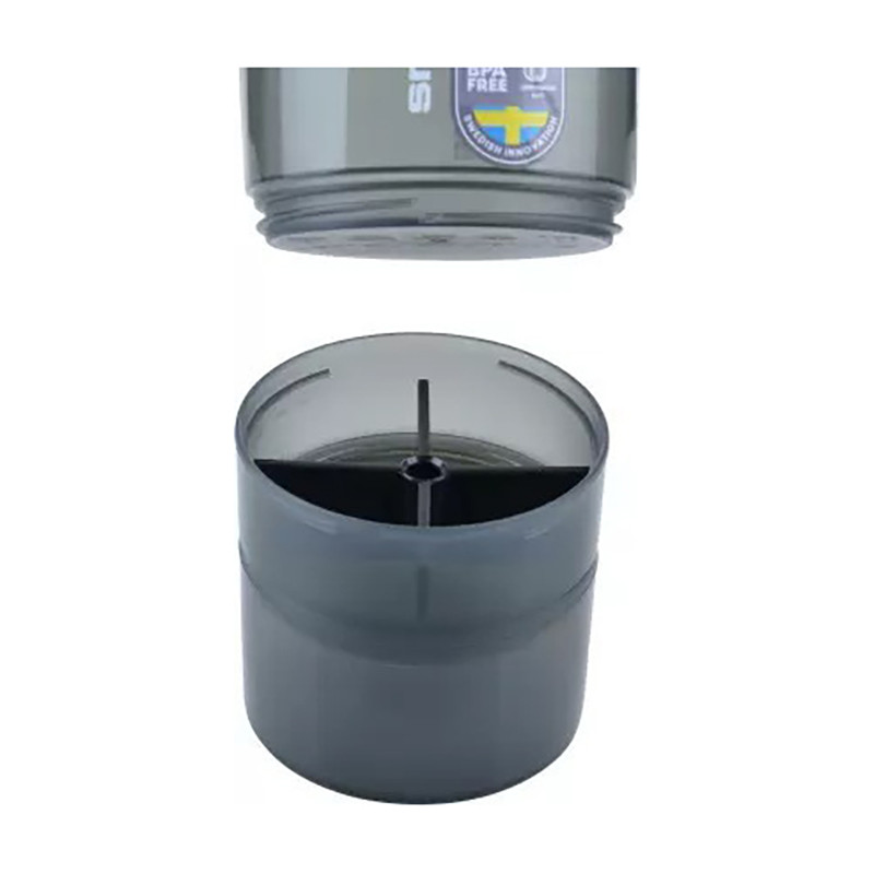 Шейкер спортивний Original2GO SmartShake 10560802 Black 600 мл
