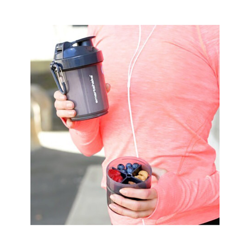 Шейкер спортивний Original2GO SmartShake 10560802 Black 600 мл