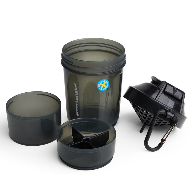 Шейкер спортивний Original2GO SmartShake 10560802 Black 600 мл