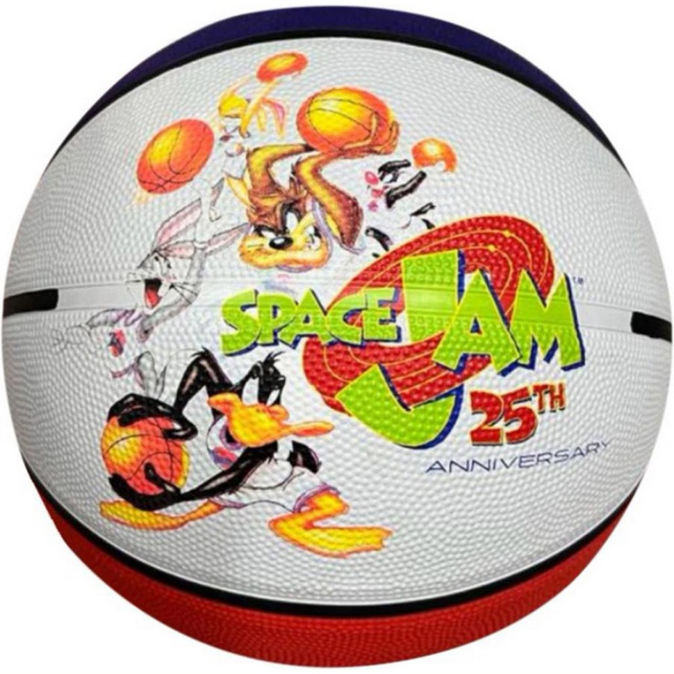 Мяч баскетбольный SPACE JAM 25TH ANNIVERSARY Tune Squad Spalding 84687Z № 7
