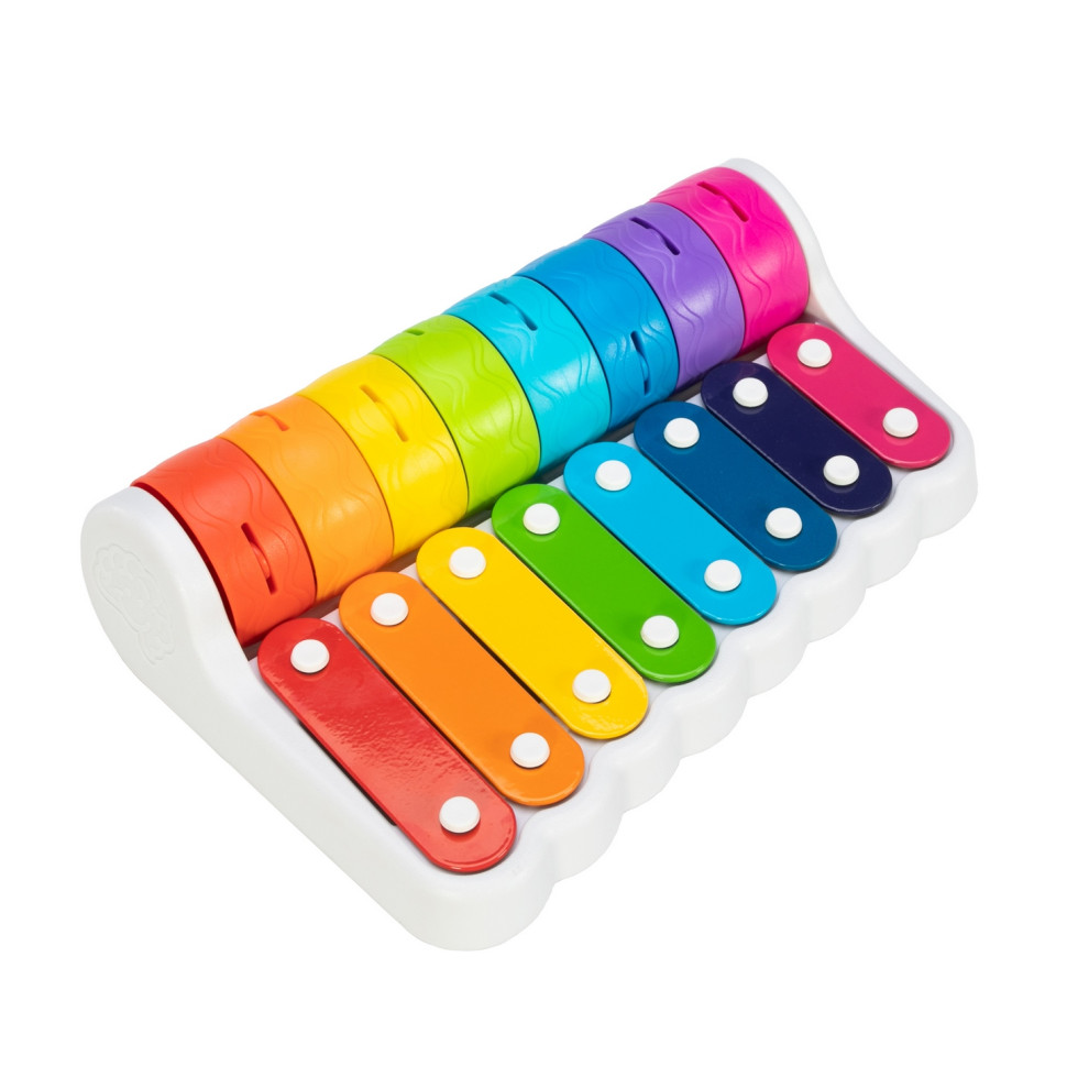 Ксилофон и звоночки Fat Brain Toys F281ML Rock N' Roller Piano 