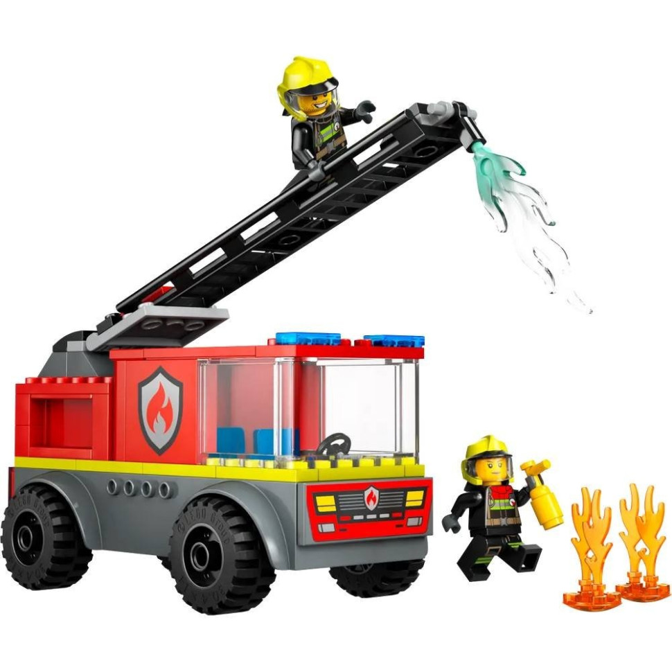 Конструктор Пожежна машина з драбиною LEGO 60463L 82 деталі