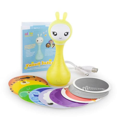Інтерактивна іграшка Smarty Зайчик Alilo R1(Yellow) Жовтий