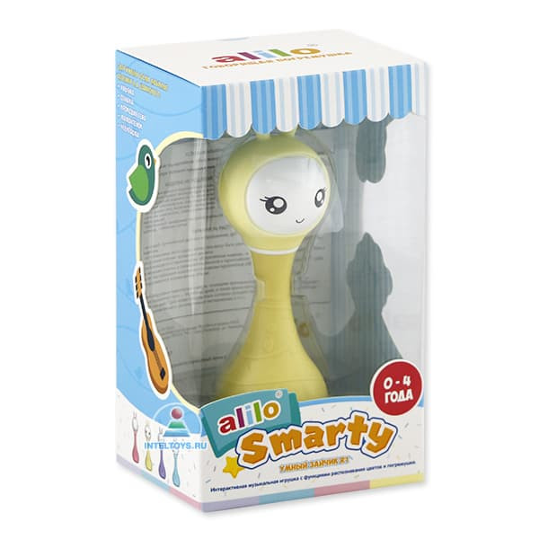 Інтерактивна іграшка Smarty Зайчик Alilo R1(Yellow) Жовтий