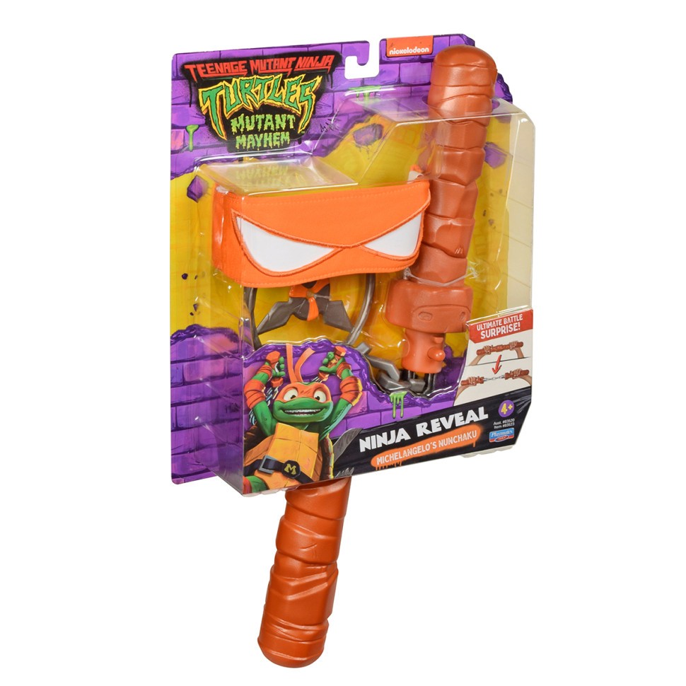 Набір іграшкової зброї Нунчаки Мікеланджело TMNT 83523 трансформується