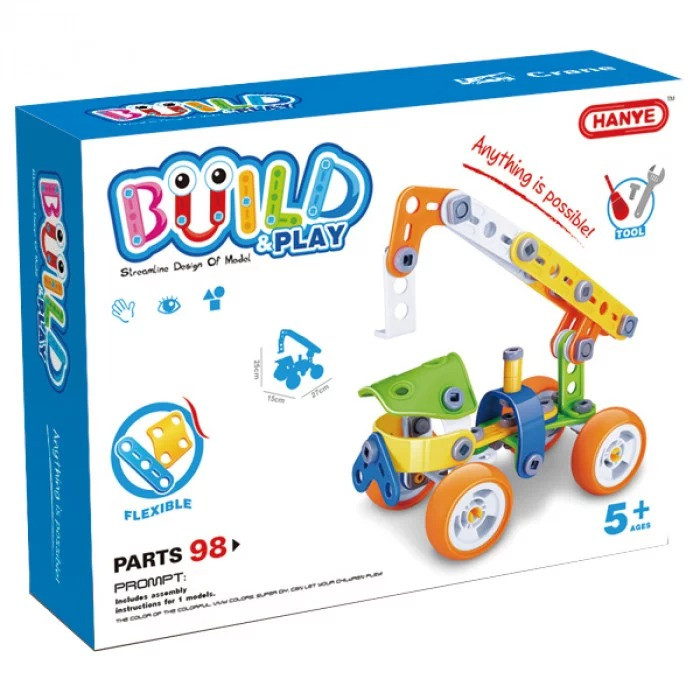 Розбірний набір на болтах Build&Play 