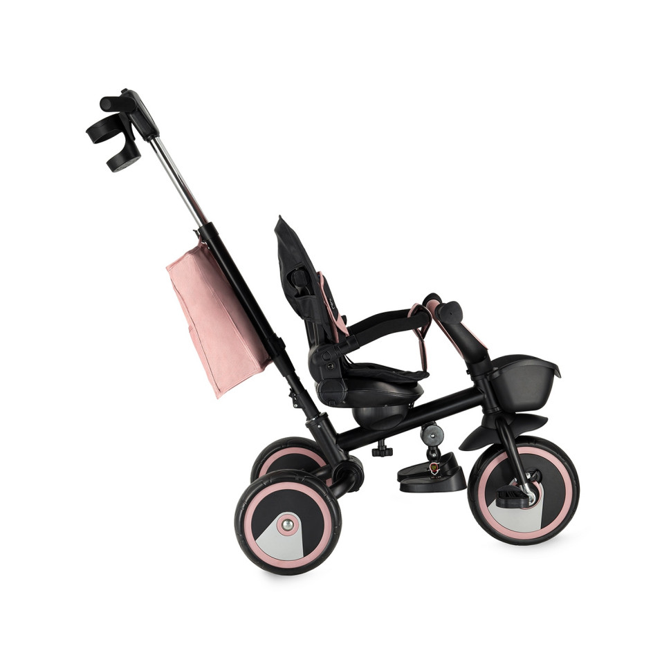 Трехколесный велосипед IVI MoMi ROTR00019 pink, сумка, подстаканник, до 25 кг