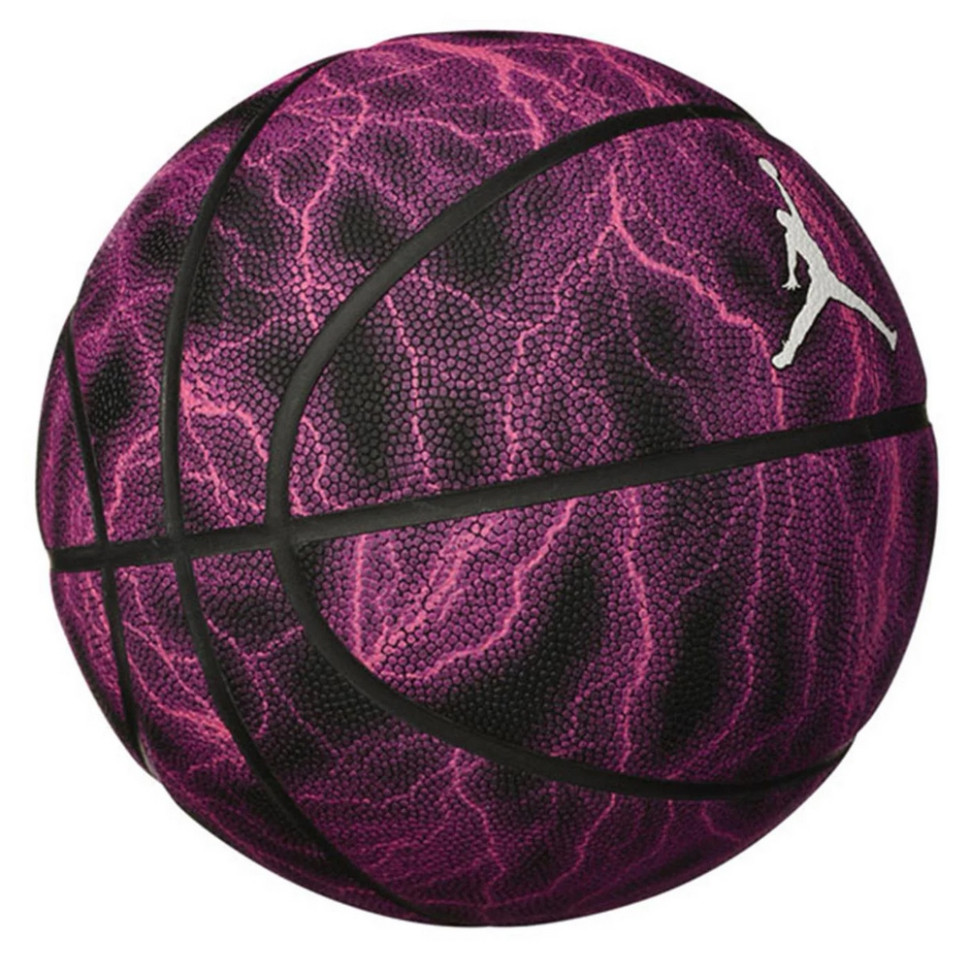 Мяч баскетбольный JORDAN BASKETBALL 8P ENERGY DEFLATED Nike J.100.8735.625.07 № 7