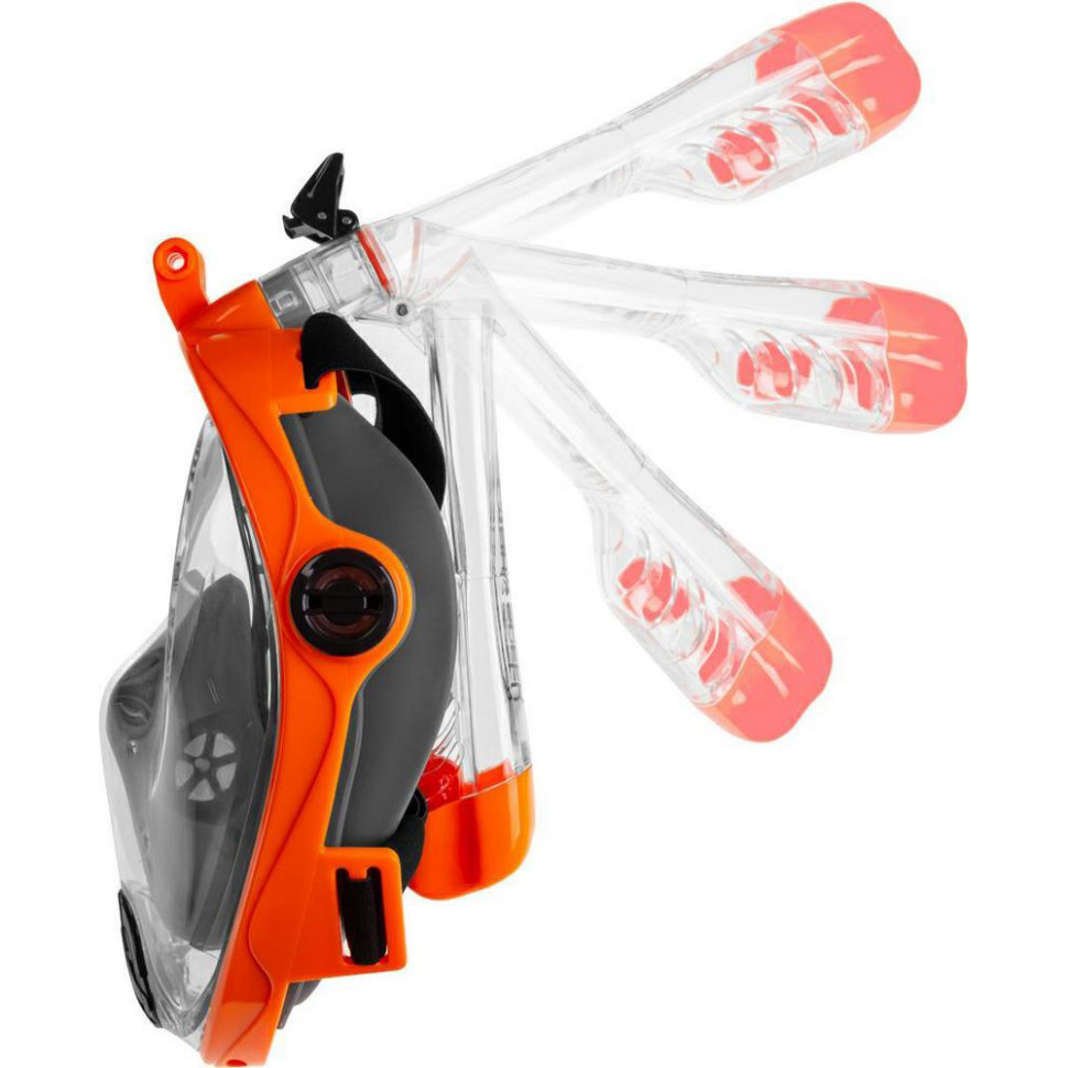 Полнолицевая маска SPECTRA 2.0 Aqua Speed 247-75 черный, оранжевый, S/M