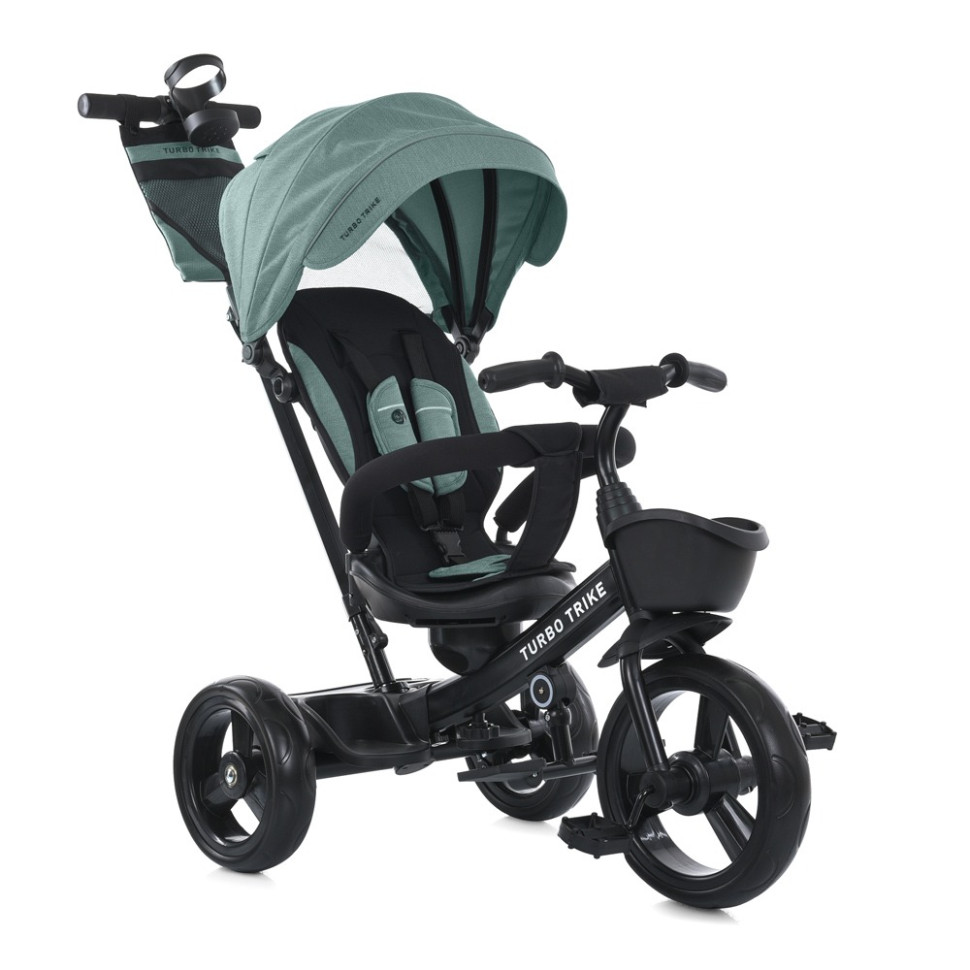 Детский трехколесный велосипед Turbotrike MT 1001-3 зеленый