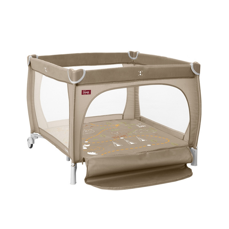Дитячий манеж CARRELLO Grande CRL-11504/1 Sand Beige