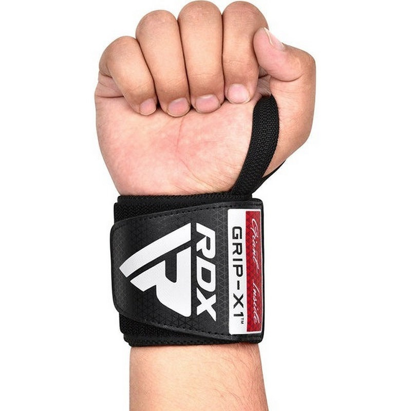 Бинти для зап'ясть (кистьові бинти) GYM WRIST WRAP R11 RDX Inc Limited WAH-WR11BR, BLACK/RED