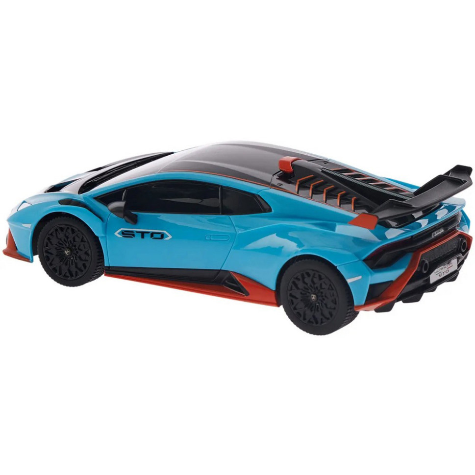 Машинка на радиоуправлении Lamborghini Huracan STO Rastar 98800 blue 1:24 