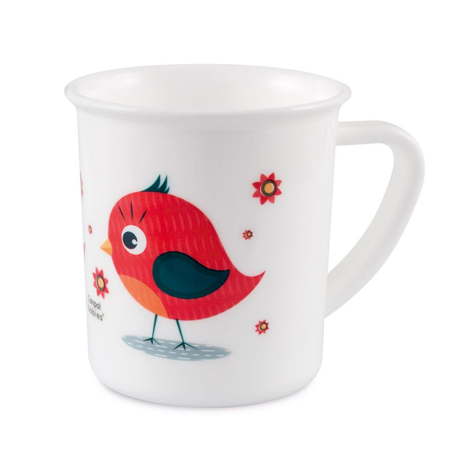 Дитячий набір посуду Cute Animals Canpol babies 4/401_red 5 предметів