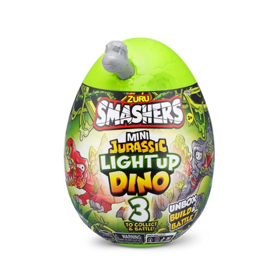 Дитяча іграшка Mini Jurassic Спінозавр Smashers 74107A у наборі з аксесуарами