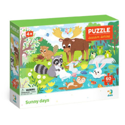 Пазл детский "Солнечные дни" DoDo Toys 300412, 60 элементов