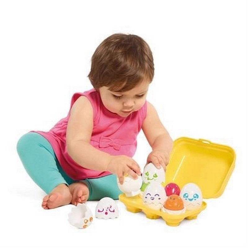 Сортер Яйца Toomies E73560 в желтом лотке 6 шт