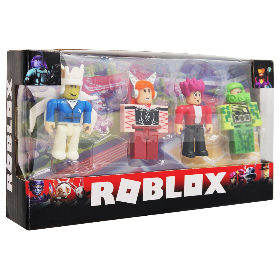 Ігровий набір фігурок Roblox Bambi WL 25022-4, 4 фігурки, рухливі деталі