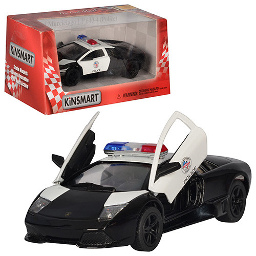 Машинки металлические Kinsmart KT 5317 WP Lamborghini LP-640 Police