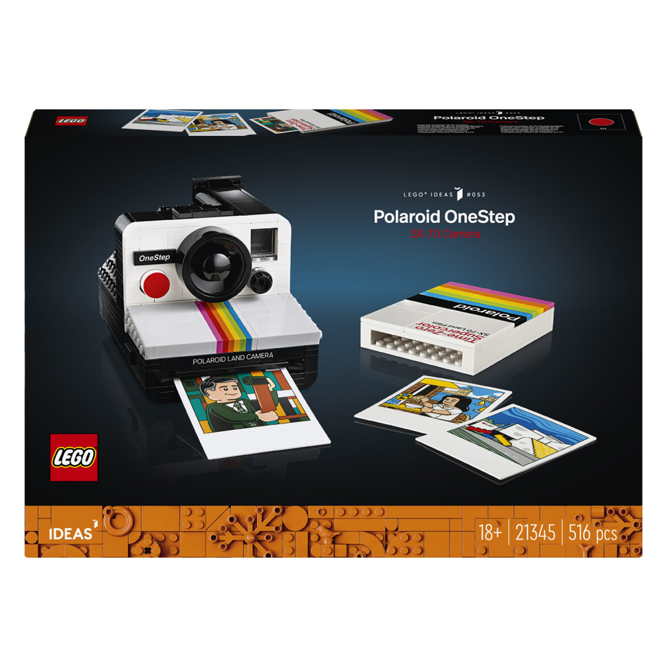 Конструктор LEGO Ideas Polaroid OneStep SX-70 21345, 516 деталей