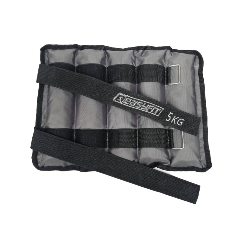 Обважнювачі для ніг і рук з металом Metal EasyFit EF-АWТМ-500, 5 кг (пара)