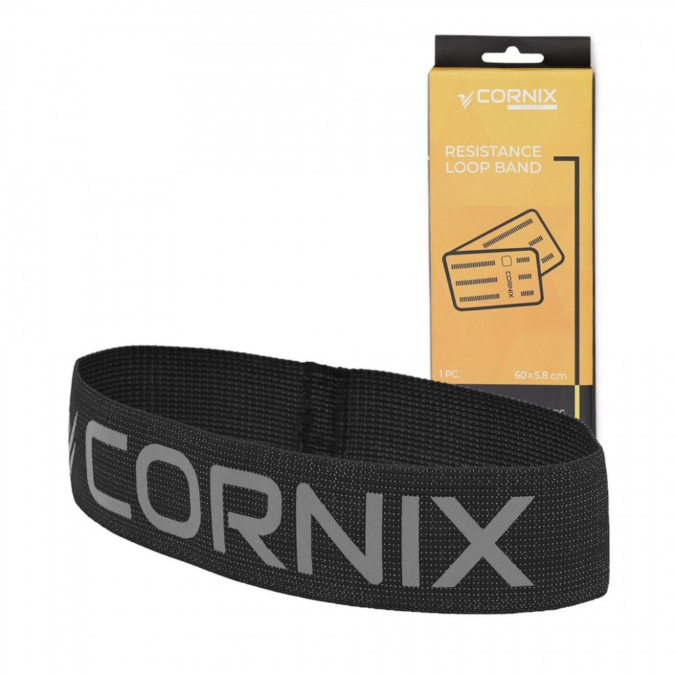 Резинка для фитнеса и спорта из ткани Loop Band Cornix XR-0140, 14-18 кг