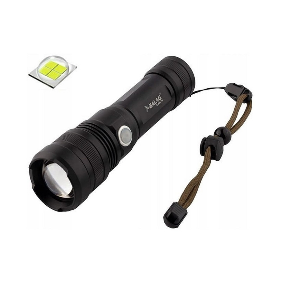 Ліхтар BL-P512-P50 X-BALOG L-070, 5 режимів, до 1500 м, акумулятор