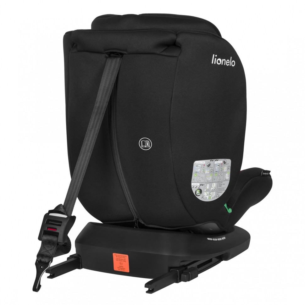 Дитяче автокрісло BASTIAAN Lionelo 70198807 I-SIZE, BLACK RED