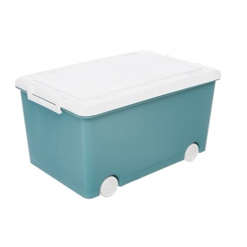 Ящик для детских игрушек Multi Tega Baby PW-002-165 бирюзовый