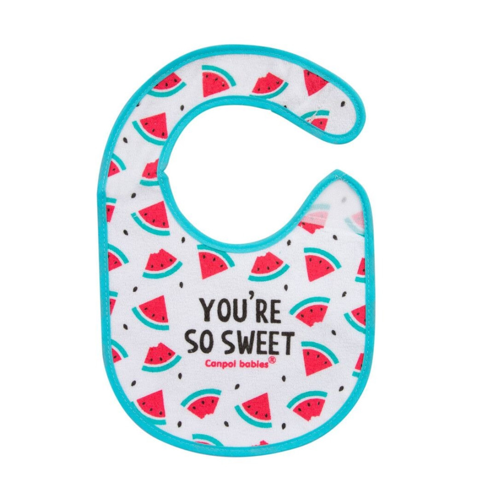 Дитячий слинявчик So Cool Canpol babies 15/114_pin бавовняний