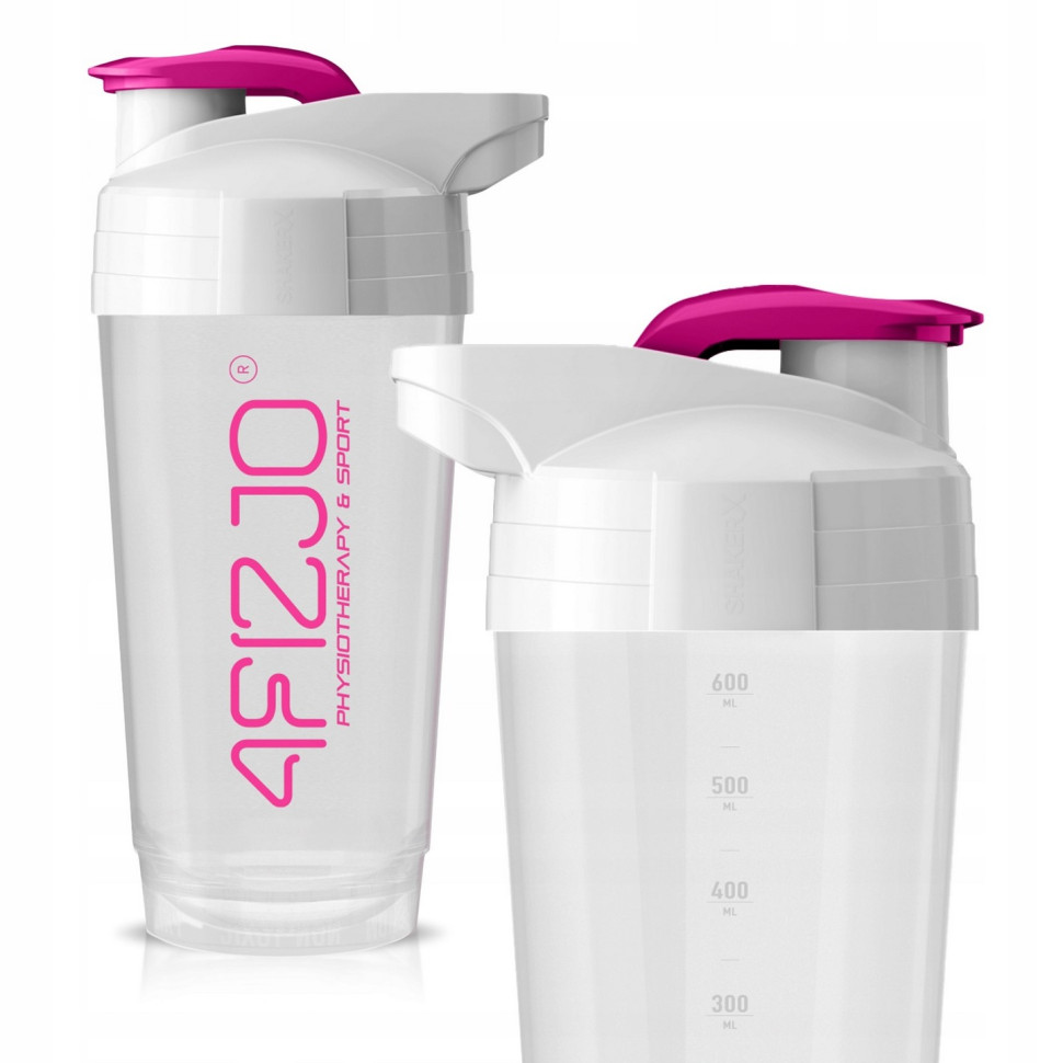 Шейкер спортивный Ultra 4FIZJO P-5905973407069 White/Pink 700 мл