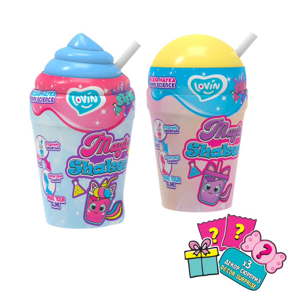 Набір для експериментів Magic Shaker ТМ Lovin 80153 створи слайм
