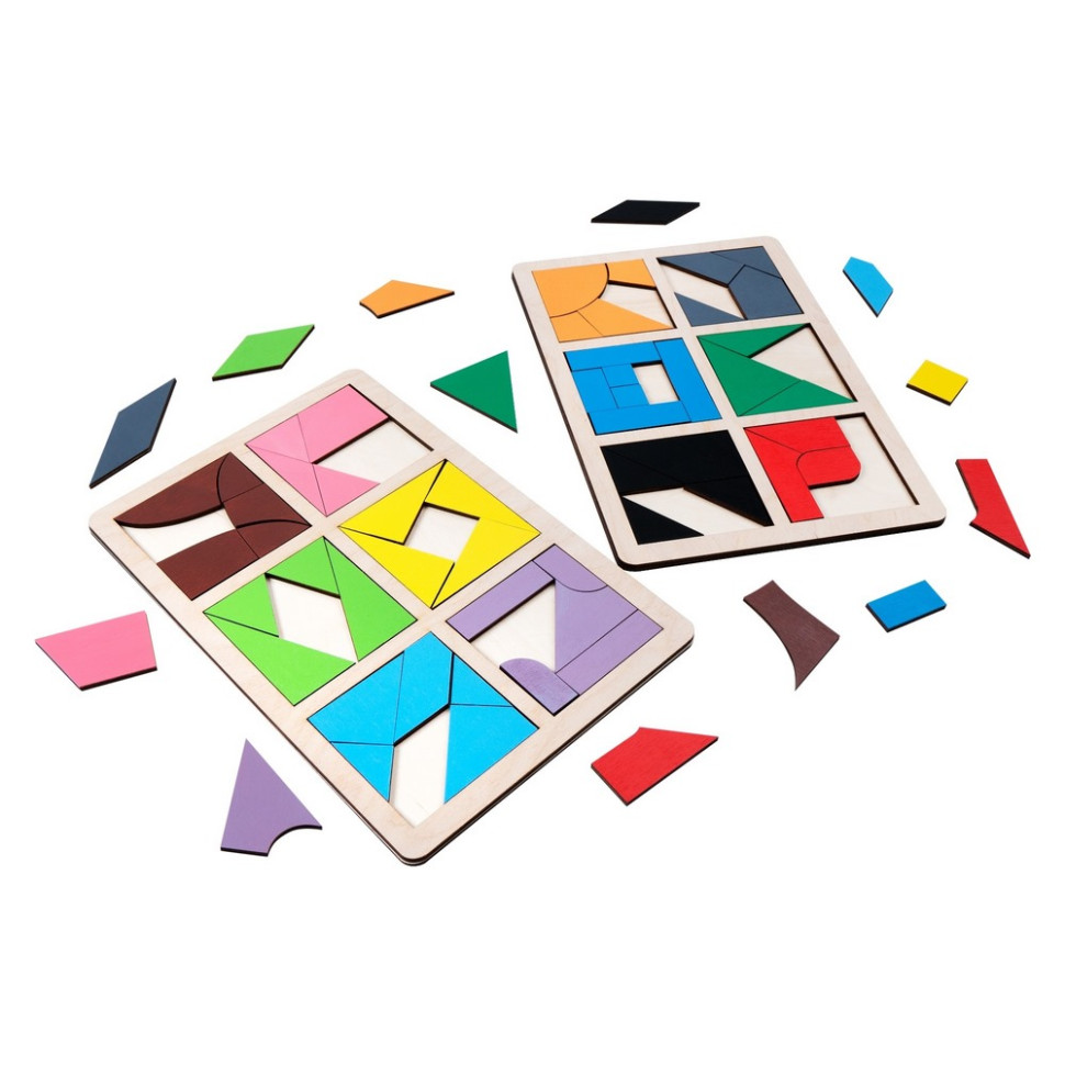 Детский деревянный Танграм 
